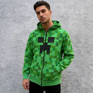 Heavyweight Men's <strong>Hoodies</strong> Manufacturer Custom 100% Cotton Solid Color Boxy Fit Oversized Camouflage Zip up <strong>Hoodie</strong> for Men - Product Image 1