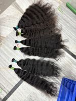 Extensions de cheveux humains indiens vierges 100 % naturels Funmi, mèches douces tissées bouclées pour style Pixie, pour les fournisseurs
