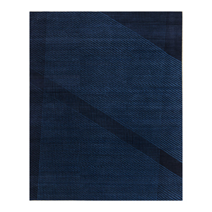 พรมขนสัตว์ถักมือสีฟ้า Blythe รุ่น SPR-7147 ลายเรขาคณิต ขนาด 9x12 ฟุต สำหรับห้องนั่งเล่น ตกแต่งบ้าน - Product Image 1