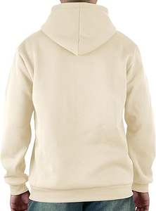 Sudaderas Casuales de Invierno para Hombre, Color Sólido, Poliéster/Algodón, Corte Regular con Diseño de Bolsillo, Felpa Ecológica, Secado Rápido y Transpirable - Product Image 4