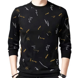 Camiseta de Manga Larga con Estampado Premier Urban Motion para Hombre, Diseñada para un Estilo Moderno y Atractivo para el Día a Día - Product Image 4