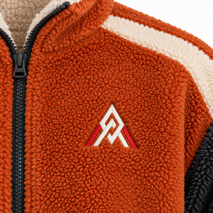 <b>Men</b> Loose Fit <b>Sherpa</b> <b>Jacket</b> Offers Flexible Movement Soft Polar Fabric And Cozy Warmth For Everyday Casual And Winter Streetwear - Product Image 5