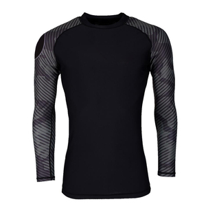 Camiseta Deportiva de Manga Larga para Hombre, Transpirable, de Secado Rápido, Spandex/Poliéster, 220g, Personalizable, para Gimnasio y Fitness, de Alta Calidad - Product Image 5