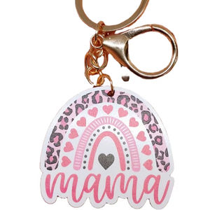 Hermoso llavero con cuentas de semillas diseñado por MAMA, llavero con cuentas y accesorios de La India - Product Image 1