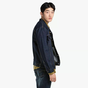 2025 veste en jean High Street Old Denim manteau pour hommes ample surdimensionné veste en jean de haute qualité en haute qualité OEM entretenu - Product Image 3