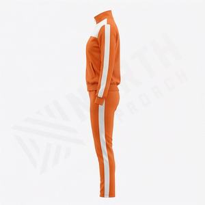 Conjunto Deportivo de Dos Piezas para Mujer, Sudadera con Cierre y Pantalones Jogger, Cuello Alto, Ropa Deportiva para Gimnasio - Product Image 3