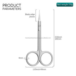 Tijeras Profesionales para Cutículas de Acero Inoxidable con Punta de Flecha, Hoja Curva Extra Fina, para Manicura, Venta al Por Mayor 2026 - Product Image 5