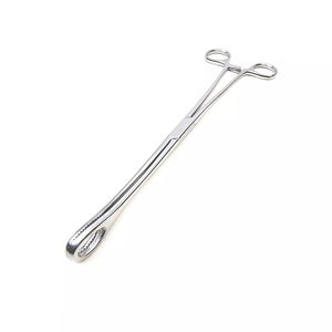 Fórceps de esponja Foerster de alta calidad, instrumentos quirúrgicos y veterinarios de mandíbula dentada recta, fórceps de 24 cm para cirugía - Product Image 6