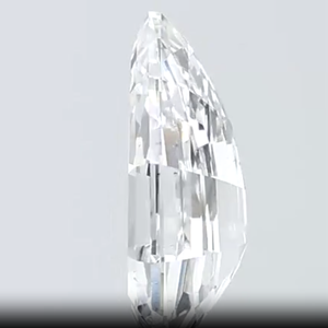 Diamant de laboratoire de forme poire taille étagée 1 carat, clarté VVS, couleur D, taille excellente, diamant en vrac pour la fabrication de bijoux, fabricant - Product Image 4