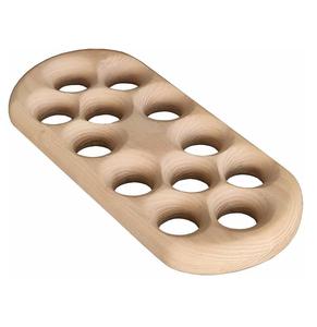 Newest Design <b>Wood</b> 2 Tier <b>Egg</b> Rack Superior Quality Customized Size Hotel and Kitchen <b>Egg</b> Holder in Bulk. - Product Image 4