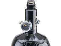 Tanque de Aire Comprimido de Aluminio y Fibra de Carbono de 48ci, Ajustable, para Paintball, HPA 3000 psi, Certificación CE DOT, 15 Años de Garantía, Doble Uso