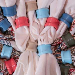 Ronds de serviette, ronds de serviette en rotin, ronds de serviette en osier, décor de table - Product Image 2