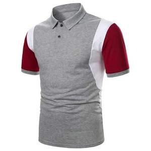 Polo de hombre de último estilo, 100% poliéster, venta al por mayor, Polo de manga corta y manga larga para exteriores para hombre, Polo de secado rápido - Product Image 2