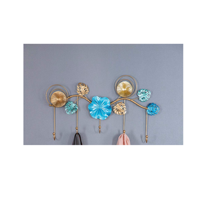 Brass Wall Hook Holder and Home Decor Dining Room Hanging <b>Chandelier</b> Luxury Crystal Pendant Lighting with <b>Sale</b> - Product Image 1