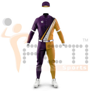 Uniformes de baseball à sublimation pour hommes, uniformes de baseball de haute qualité sur mesure, fournisseur en gros d'usine, nouveauté - Product Image 2