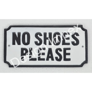 Hippies Use Side Door Decorative Wall Sign Cast Iron Custom <b>Signs</b> Decorative Cast Iron Metal <b>Plaque</b> Home Decoration Items - Product Image 6