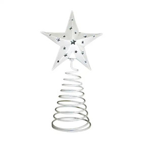 Árbol de Navidad X Mas de hierro decorativo con acabado negro con la mejor forma para decoración de sala de estar personalizada de mesa - Product Image 5