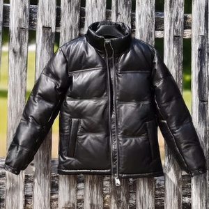 Veste matelassée élégante pour homme BooMletcorp, style streetwear, de haute qualité, imperméable, en toile réversible, coupe-vent, chaude pour l'hiver - Product Image 6