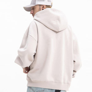 Sudadera con Capucha Personalizada de Fabricante, Estampado Digital, Estilo Vintage, Lavado Desgastado, Cierre de Cremallera, Algodón Grueso, Tejido Waffle, Talla Grande - Product Image 4