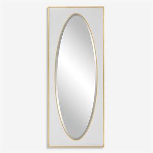 Nouveau Design Miroir Mural en Bois Doré Rectangulaire Hôtel Appartement Salon Chambre Couloir Décoration Murale Dressing Miroir 2025 - Product Image 5