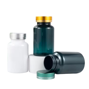 Bouteille de capsule de vitamine en plastique PET transparente bouteille de pilule de sexe pour l'usine de médecine directe de la manufacture du Vietnam - Product Image 3