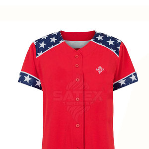 Uniforme de softball respirant sur mesure, 100% polyester, haute qualité, service OEM, à vendre - Product Image 6