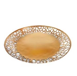 Premium Quality Metal Luxury Designer Bowls Nickel Plated Decorative Serving Tableware Metal Bowls Handmade In Wholesale Bulk - Product Image 3