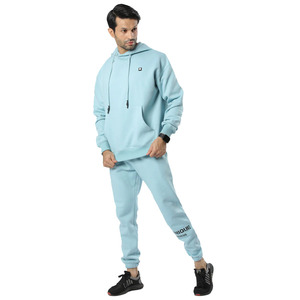 2025 Logo personnalisé hommes Slim Fit respirant Tech polaire Jogging Zipper survêtement ensemble col à capuche solide pour l'hiver bas tarifs - Product Image 3