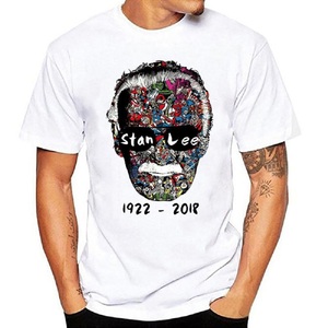 Première classe qualité 100% coton blanc hommes O cou couleur unie goutte épaule personnalisé Streetwear blanc surdimensionné T-shirt - Product Image 2