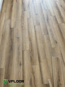 Plancher en vinyle rigide SPC en chêne naturel de qualité supérieure VFLOOR, imperméable, système de clic 5G, rainure en V, résistant à l'usure, qualité commerciale - Product Image 4