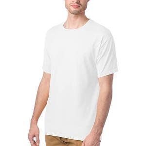 Camiseta de verano de gran tamaño de moda para hombre, cómoda ropa de punto de poliéster/algodón, el mejor precio de fábrica - Product Image 1