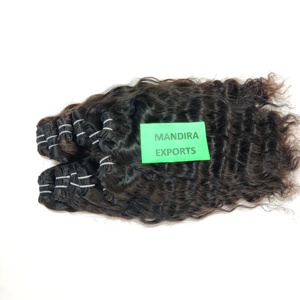 Extensiones de cabello vietnamita virgen de doble trama sin procesar 100%, mechones ondulados suaves, Natural onda de cuerpo recto, onda profunda suelta - Product Image 4