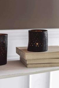 Bougeoir en corne naturelle de buffle de haute qualité et biologique et porte-lampe en T d'Inde par cescent crafts - Product Image 4