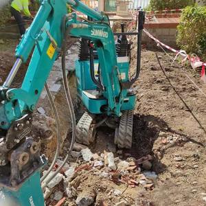 Mini-excavatrice sur chenilles, moteur hydraulique Eaton, poids opérationnel 20 tonnes, capacité 0,09 m - Product Image 4