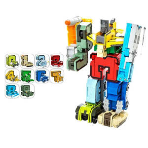 ของเล่นหุ่นยนต์แปลงร่างรูปตัวอักษรสำหรับการเล่นสร้างสรรค์ - Product Image 6