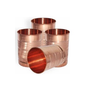 Mejor fabricante de vidrio de agua de cobre puro de diseño moderno para el hogar Hotel vino y cerveza de vidrio de cobre al precio más bajo - Product Image 5