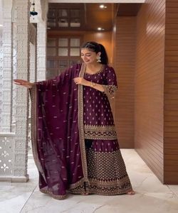 Salwar kameez indien pakistanais prêt à l'emploi costume en coton pour femmes cousu robes de femme élégantes - Product Image 1