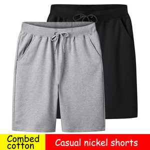 Shorts en coton peigné vêtements d'été pour hommes pantalons minces pantalons décontractés pour hommes pantalons de sport amples plage pour hommes - Product Image 4