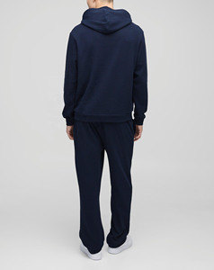 Chándal holgado acampanado de algodón liso de peso pesado personalizado OEM para hombre, conjunto de pantalones de chándal y Sudadera con capucha, chándal de secado rápido - Product Image 6