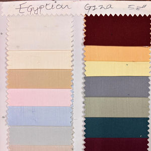 Tissu de chemise de qualité supérieure, de qualité export, 58 pouces, mélange égyptien Giza, viscose/polyester, technique de tissage pour garçons - Product Image 1