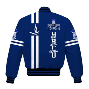 Iota Phi Theta Establecido 1963 Varsity Jacket Marrón Oro Letterman Greek Life Apparel Fraternity Premium Outerwear - Product Image 3