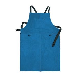 Delantal de soldadura con logotipo personalizado de primera calidad al por mayor, ropa de seguridad cálida de alta resistencia de cuero de vaca de tela suave transpirable OEM/ODM - Product Image 4