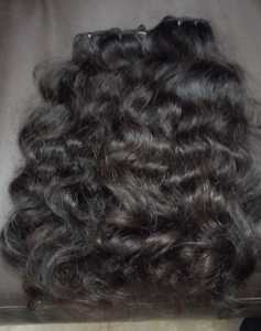 ผมเรมี่ดิบธรรมชาติ100% ผมชาวอินเดียผมหยิกเป็นลอนสำหรับต่อผมมนุษย์แบบตรงเป็นสีเดิม - Product Image 2