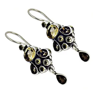 Boucles d'oreilles pendantes en or rose et perles de zircon pour femme, idéales pour les mariages et les fêtes – Nouveauté - Product Image 2