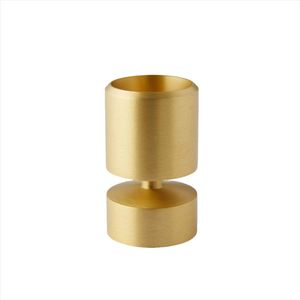 Bougeoir en laiton fabriqué à la main pour tables à manger de luxe et décorations d'événements exclusives avec des détails de qualité supérieure - Product Image 5