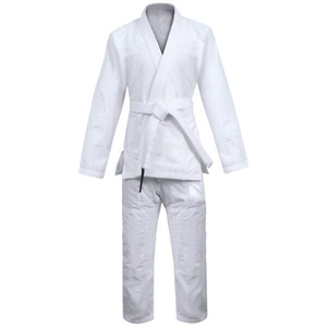 Professionnel de qualité supérieure plaine meilleure qualité matériau respirant Arts martiaux pratique couleur Jiu Jitsu uniforme Gi SI-JJG-017 - Product Image 1
