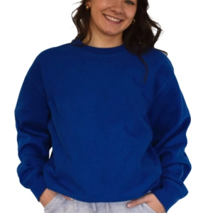 Premium University Sudadera Heavyweight Fleece Cuello redondo de gran tamaño Logotipos personalizados Impresión Bordado Frente Invierno Diseño trasero - Product Image 2