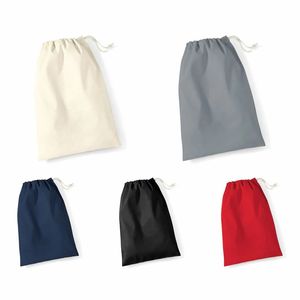 Sac en coton biologique avec cordon de serrage et poignée à rabat, impression personnalisée, emballage pour bijoux, pochette cadeau pour bracelets, montres, artisanat - Product Image 4