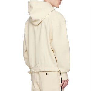 Personalizado de los hombres 100% de algodón francés Terry Sudadera con capucha de peso pesado de gran tamaño caída del hombro streetwear pullover sudaderas con capucha en blanco para los hombres - Product Image 3