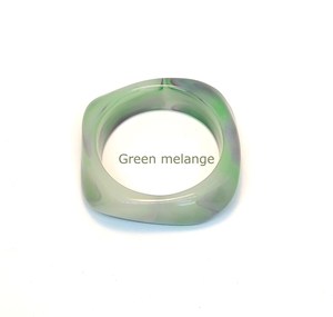 Fancy Resin <b>Bangle</b> Bracelet <b>Jade</b> Emerald Classic Vintage Cute Square Shape Unisex Fashion <b>Bangle</b> Green Stone Jewelry for Woman - Product Image 2